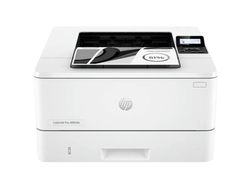 HP LaserJet Pro 4002dn - Printer - S/H - Duplex - laser - A4/Legal - 4800 x 600 dpi - op til 40 spm - kapacitet: 350 ark - USB 2.0, Gigabit LAN