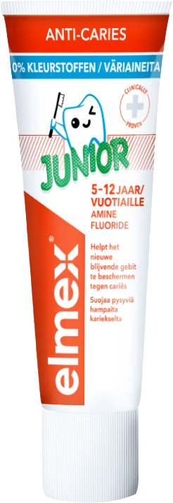 Elmex Tandpasta Junior 5-12 jaar 75ml
