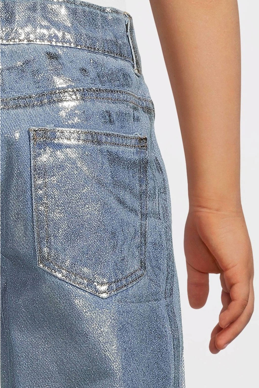NAME IT coated straight leg jeans NKFROSE light blue denim