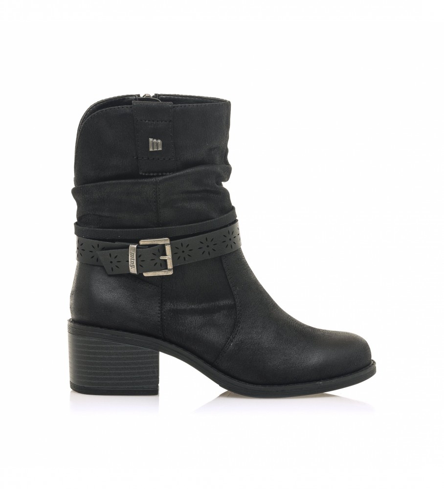 Botas de cowboy pretas Mustang