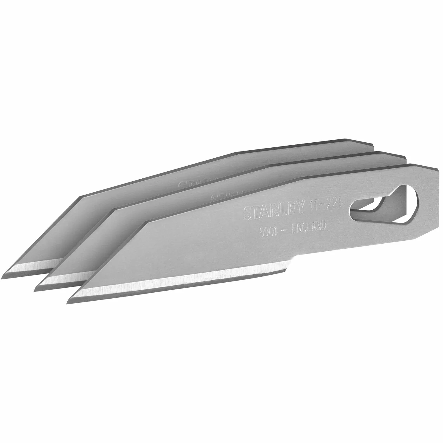 Stanley 0-11-221 Reserve hobby messen 5901 - 60 x 0,63mm - (3st)