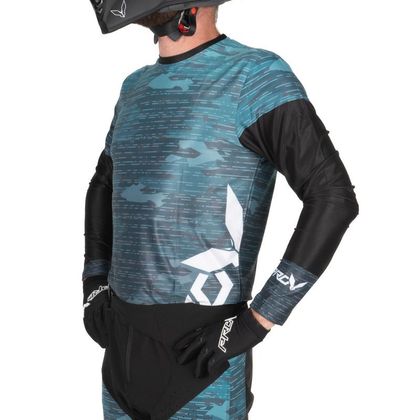 Maillot cross Prov MARTIAN 2025 - Vert / Bleu