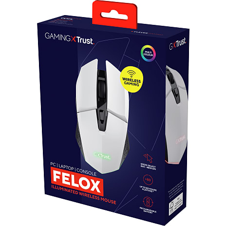 Trust GXT110W Felox trådløs gaming mus