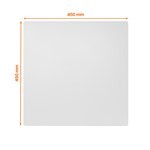 Nobo - Magnetisk Whiteboard 45x45cm - Stål