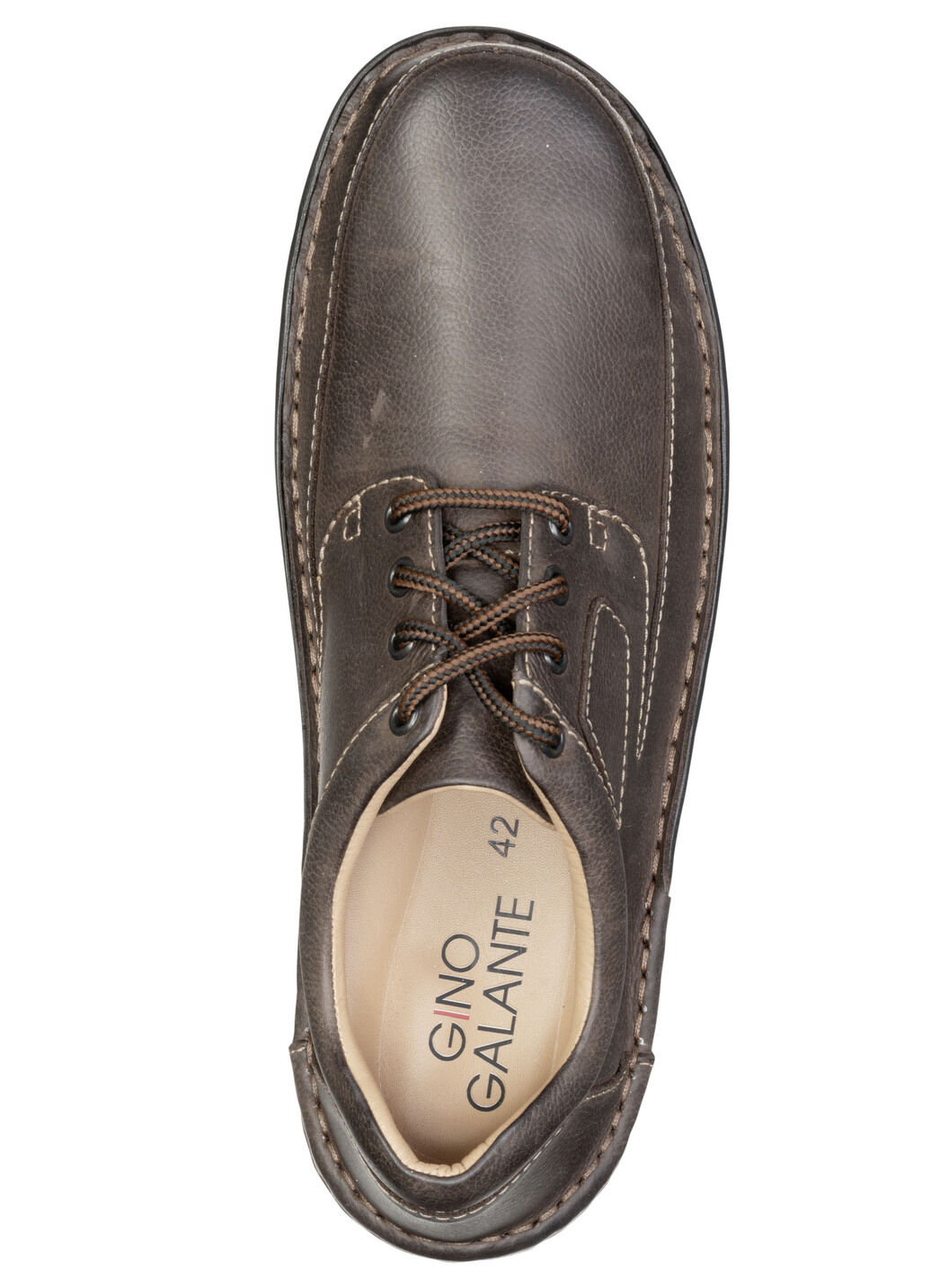 GINO GALANTE, klassische Herren-Schnürschuhe, mit herausnehmbarem Fussbett