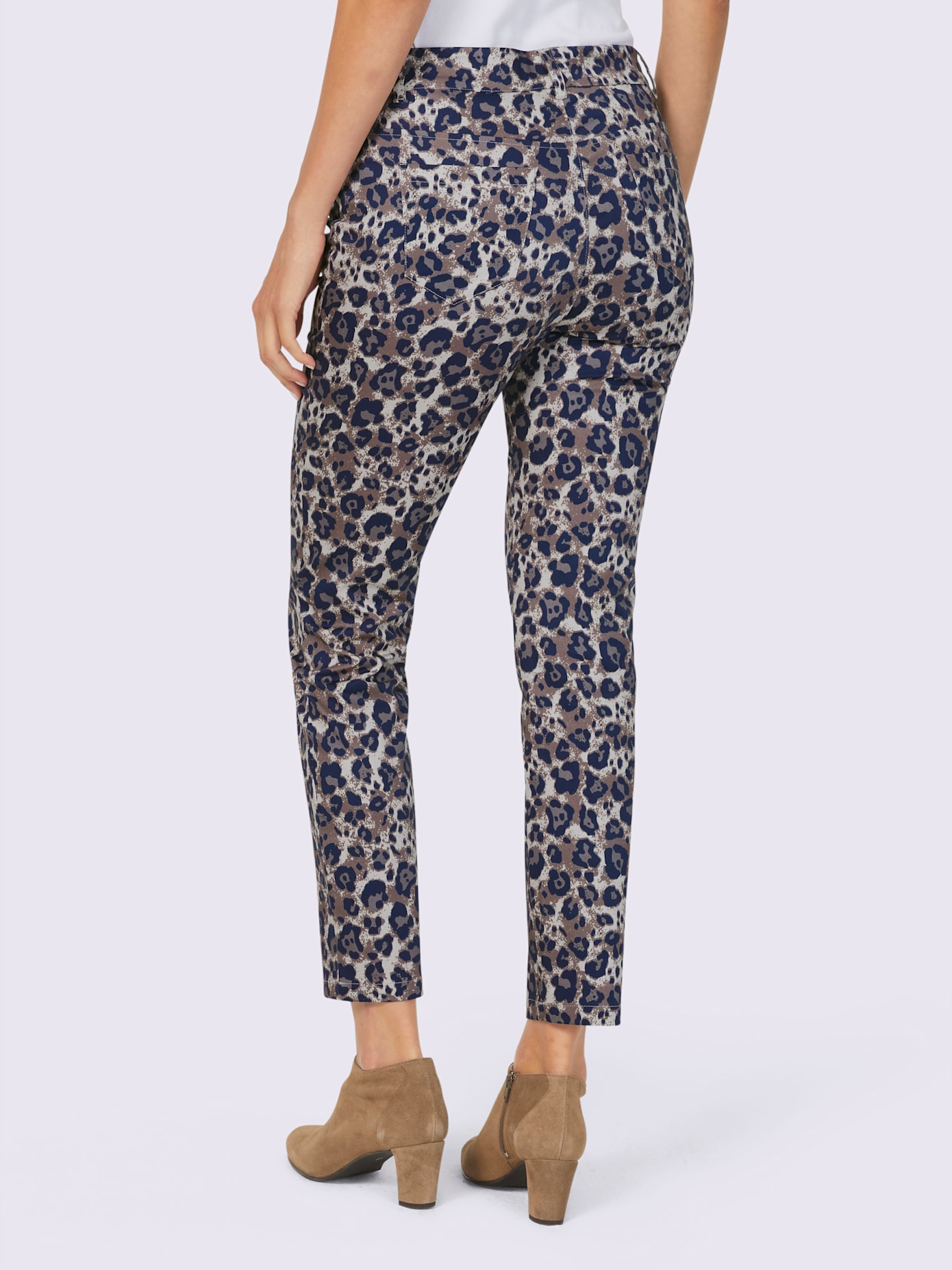 Pantalon imprimé élasthanne