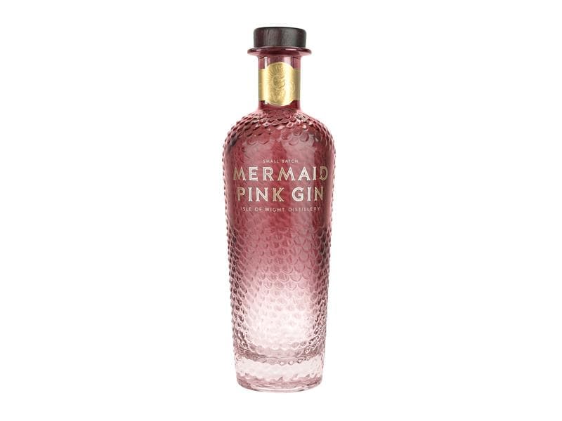 Isle of Wight Distillery Mermaid Pink Gin 0.7 l Fruchtig-blumige Wacholder-Spirituose