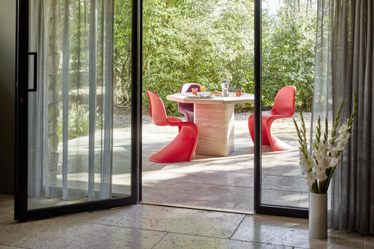 Vitra Panton chair stoel (nieuwe zithoogte) Wit