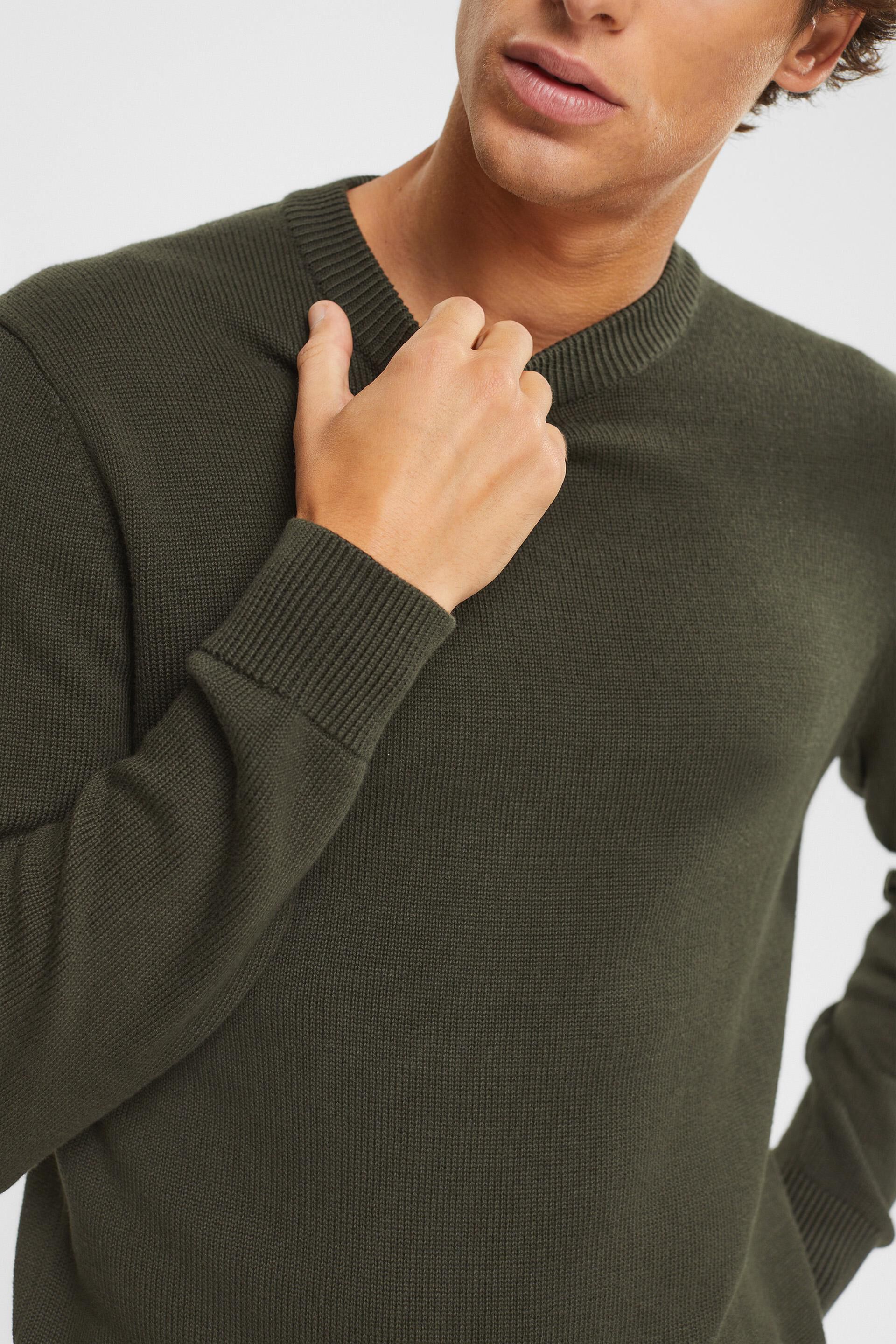 Pull en maille de coton durable
