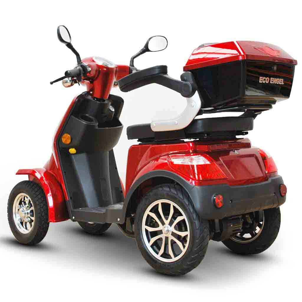 ECO ENGEL 510, Elektromobil 25 km/h mit 20 Ah Li-Io Akku herausnehmbar, Rot