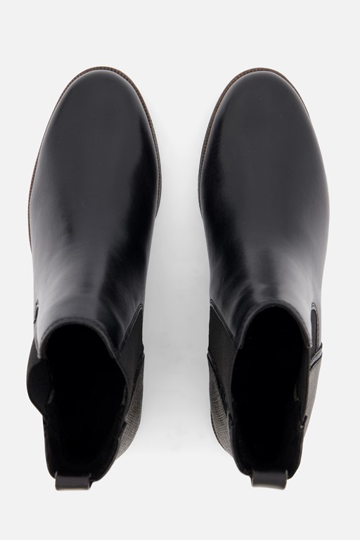 Marco Tozzi Chelsea boots zwart Synthetisch
