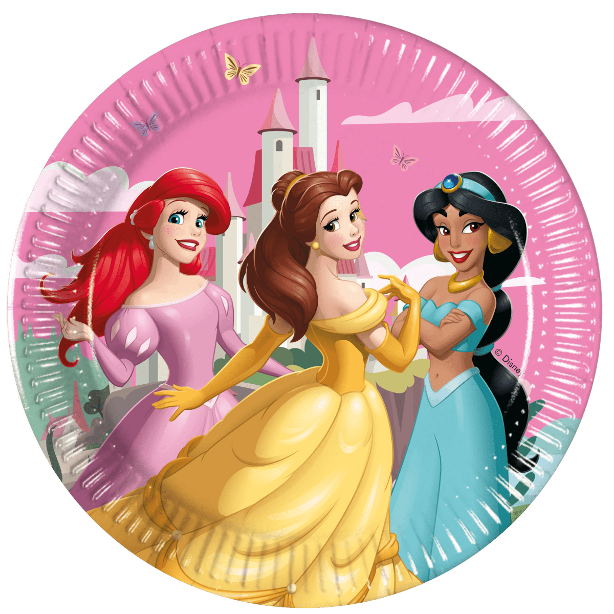 Disney Prinsessen Borden 20cm 8st