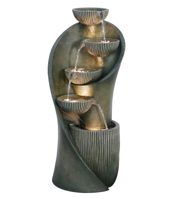 Dehner Polyresin-Gartenbrunnen Atlas,