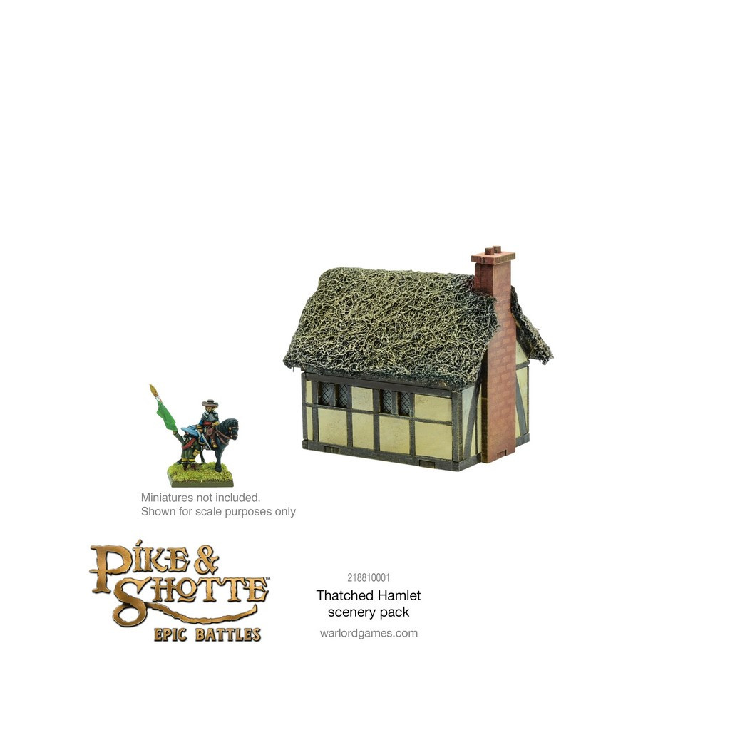 Pike & Shotte Epic Battles - Thatched Hamlet Scenery Pack