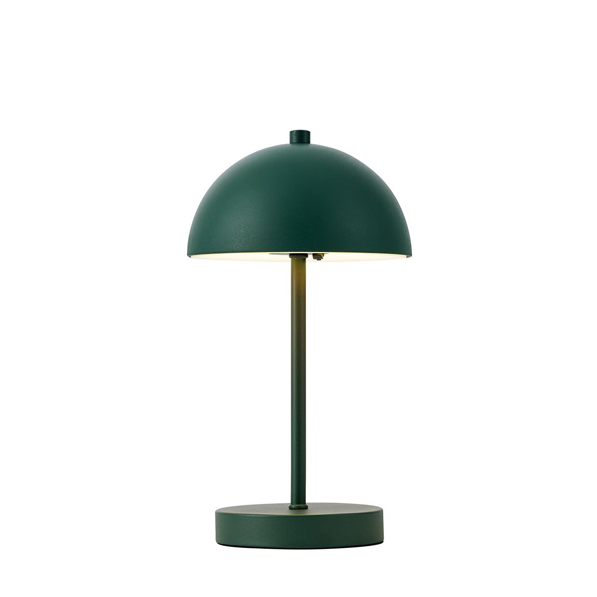 Buiten tafellamp donker groen incl. LED 3-staps dimbaar IP44 oplaadbaar - Keira