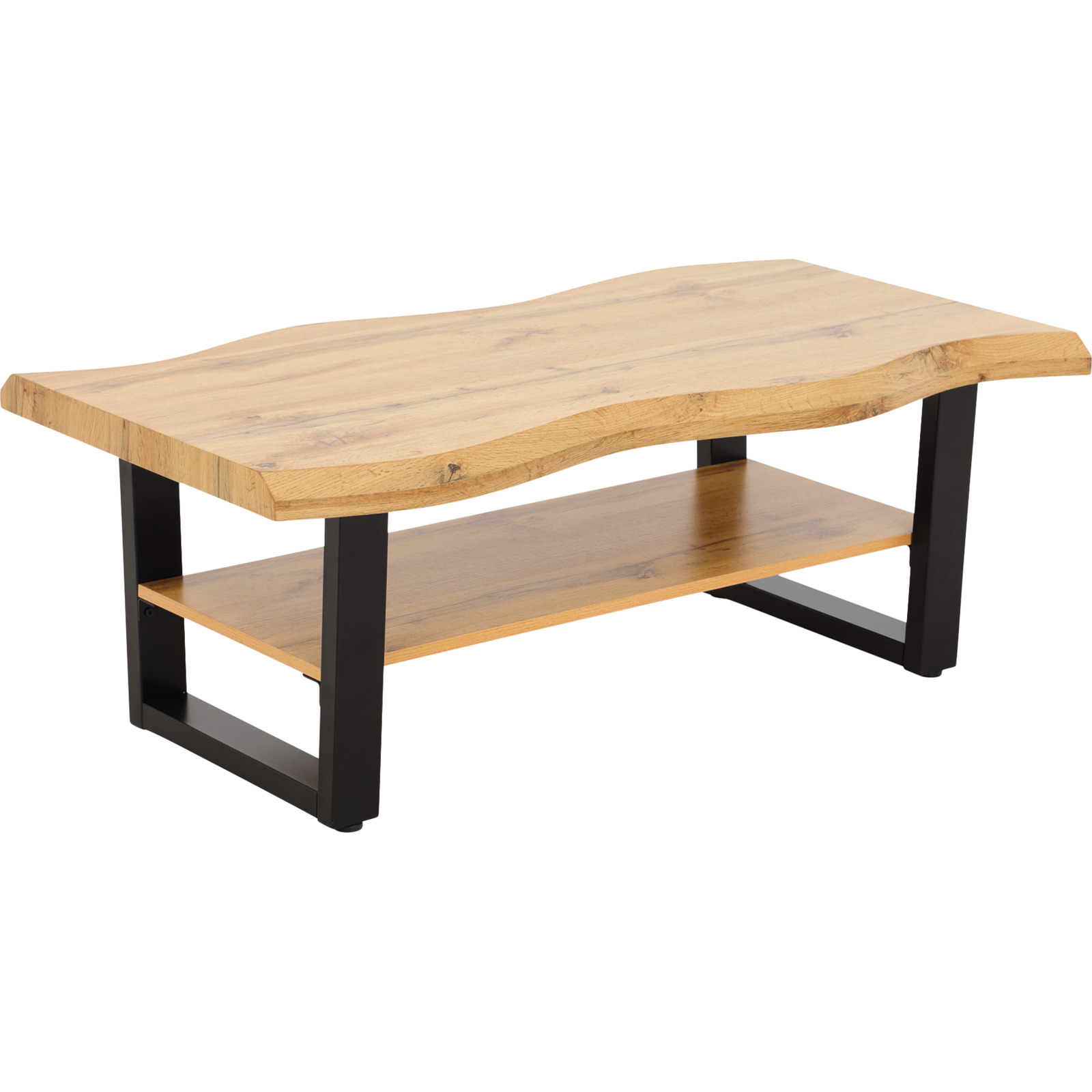 Salontisch Tina U-Fuss MDF Wildeiche 110 x 42 x 60 cm