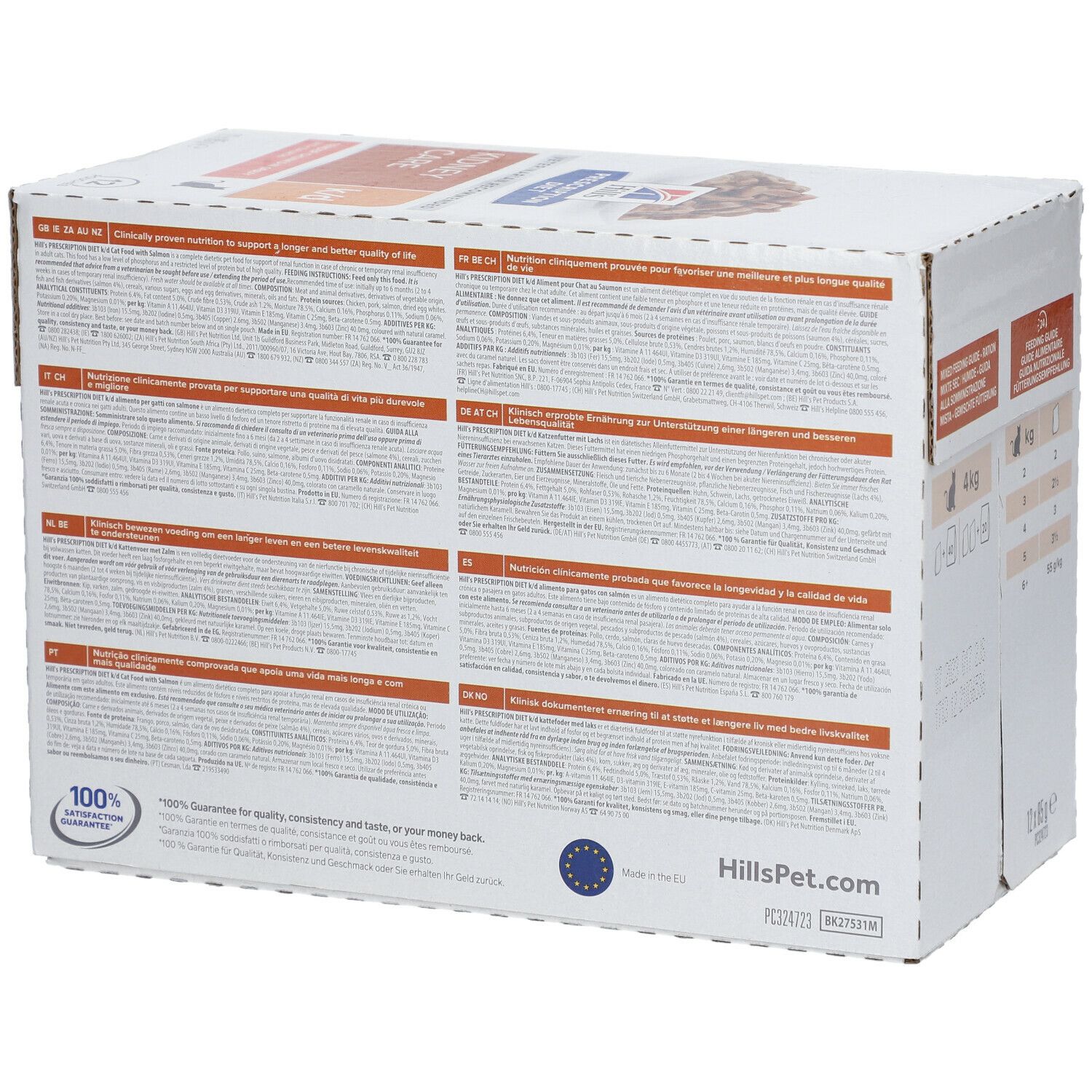 Hill's Prescription Diet Kidney Care k/d  Lachs