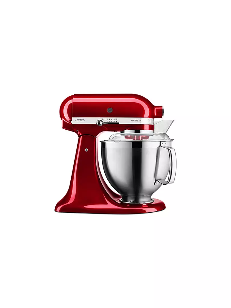KITCHENAID Küchenmaschine Artisan 185 4,8l 300 Watt 5KSM185PSECA (Liebesapfel Rot) rot