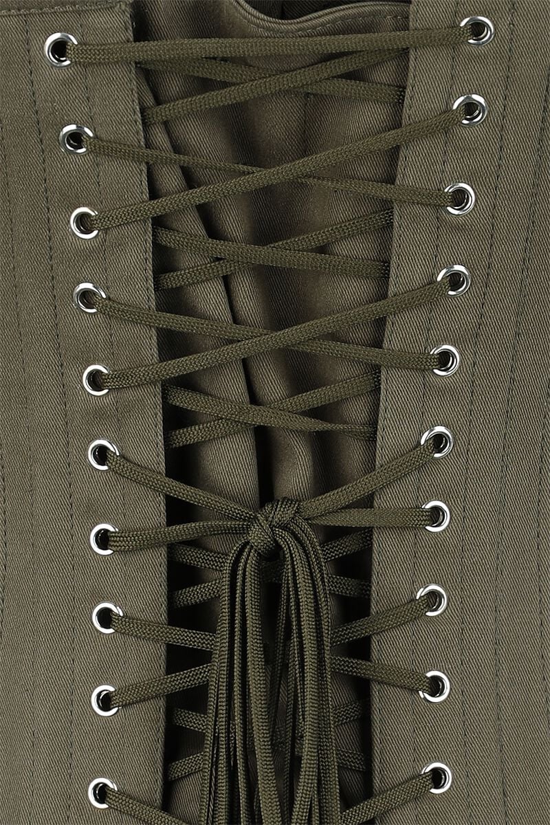 Corset Zippé | Gothicana by EMP Corset