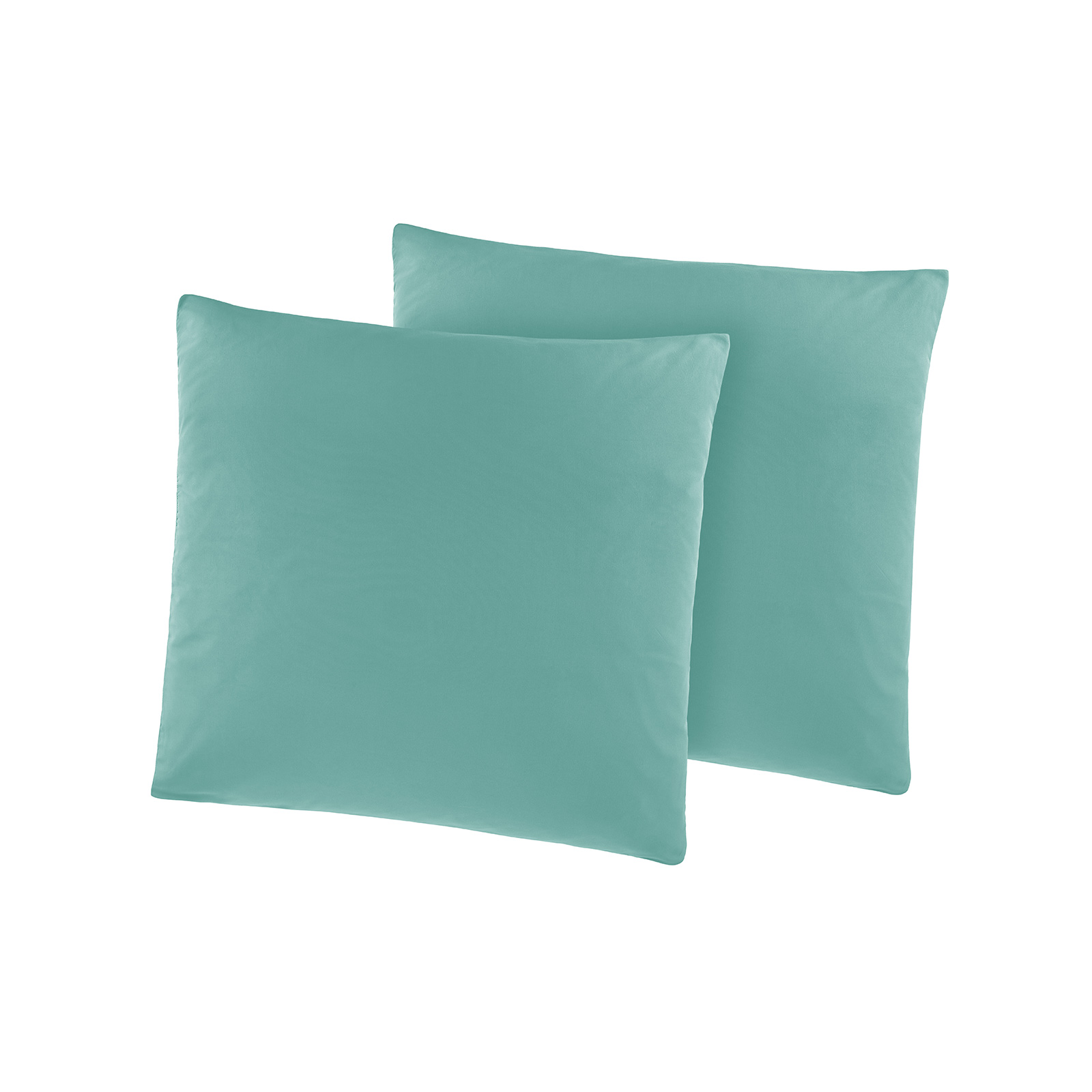 2er-Pack Kissenbezüge - grün - 40x40 cm