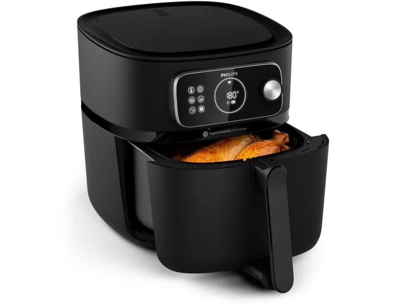 Philips 7000 Series HD9876 - Varmluftsrister - 8.3 liter - 2.2 kW - sort