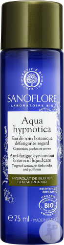 Sanoflore Aqua Hypnotica Essence Botanique Défatigante Yeux Et Cils Toutes Peaux Flacon 75ml