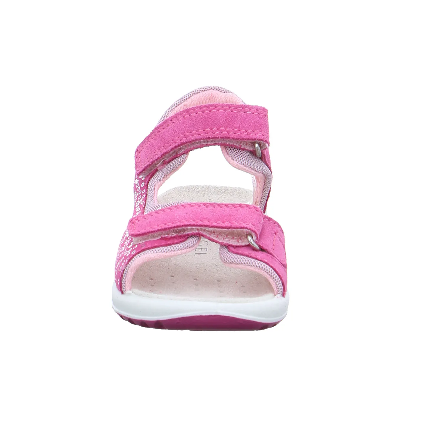 SCHUHENGEL Kleinkinder-Sandale Pink Leder  Sommerschuh