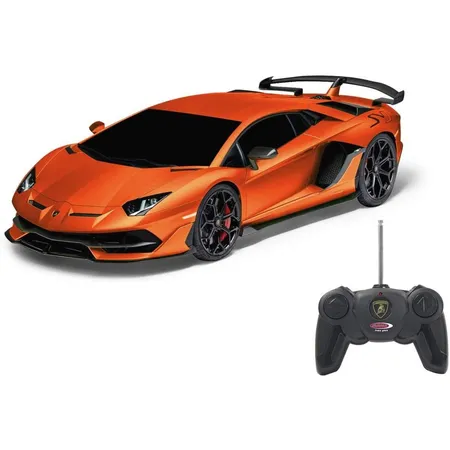 Jamara Lamborghini Aventador SVJ 1:24 orange 27MHz-offiziell lizenziert