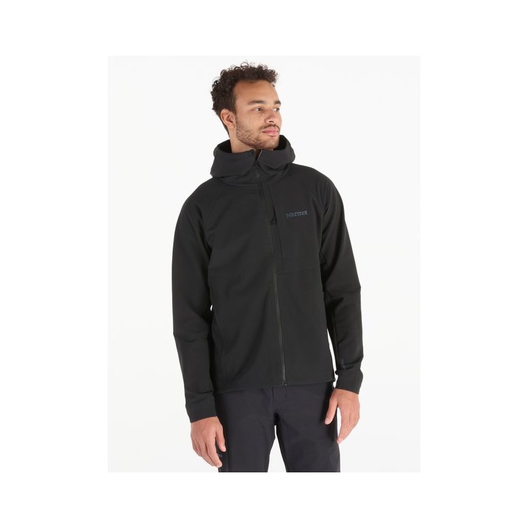 Marmot Pinnacle Driclime Hoody Black