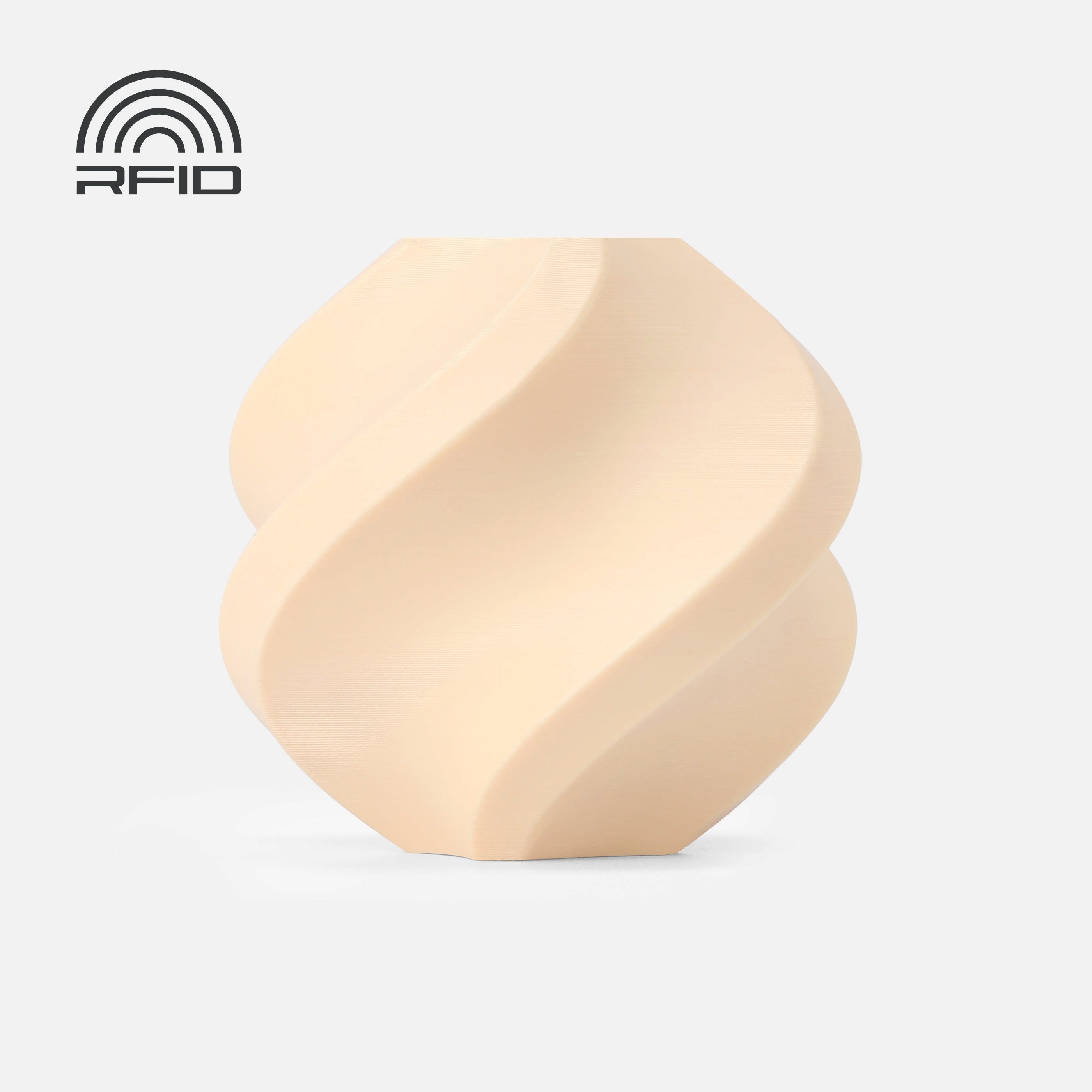 Bambu Lab  PETG HF Cream, Refill (1.000 g)    Optimiertes PETG für den High Speed Druck in Cream
