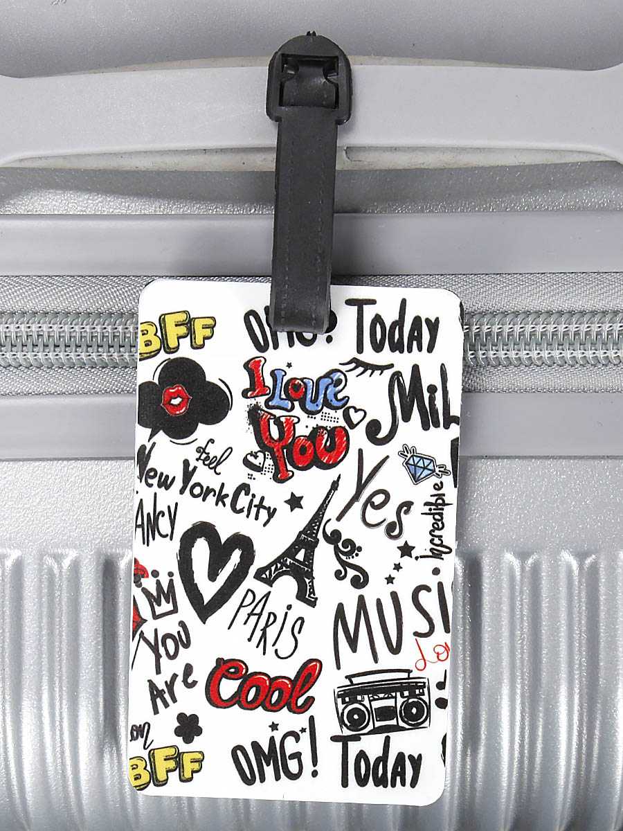 Set de 2 porte-adresses Snowball Graffiti