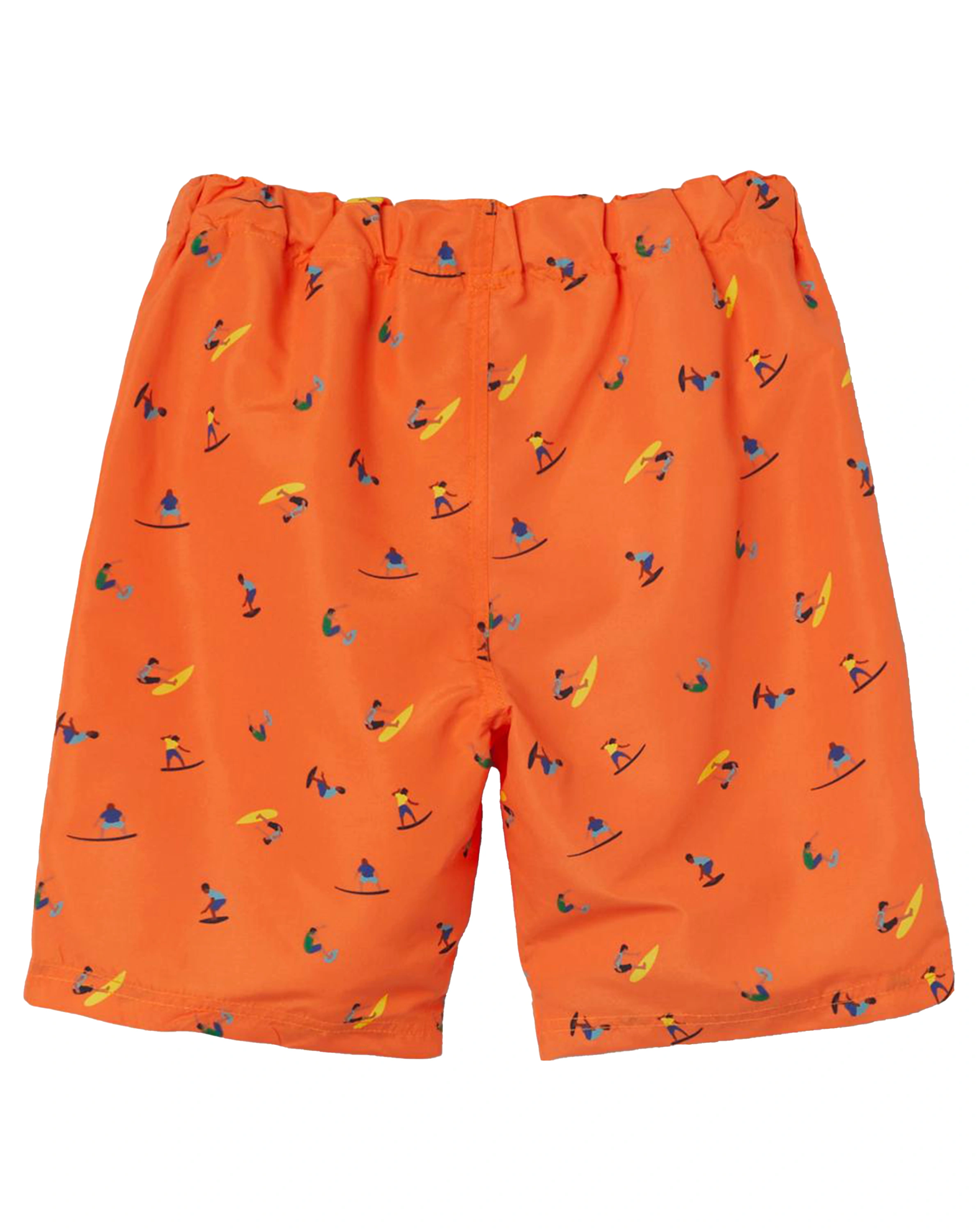 Badeshorts NKMZIMMI LONG in vibrant orange