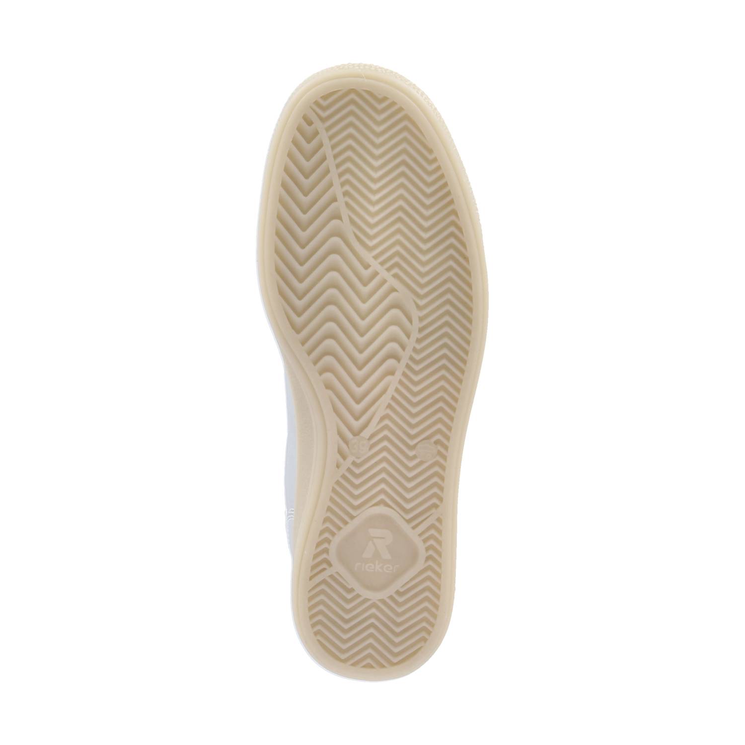 Rieker Low Sneaker - silber/platin