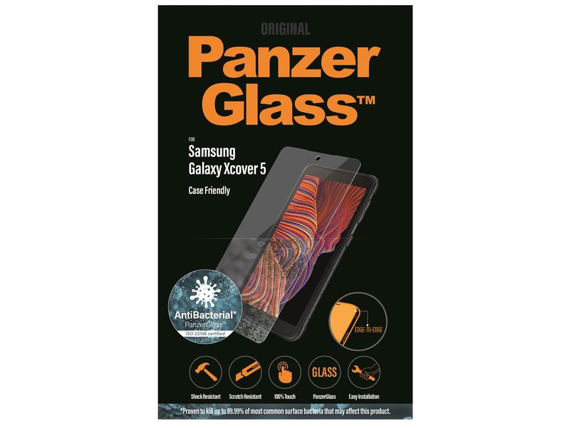 Panzerglass Displayschutz Case Friendly AB Samsung Galaxy X Display-Schutzfolie für das Samsung Galaxy Xcover 5