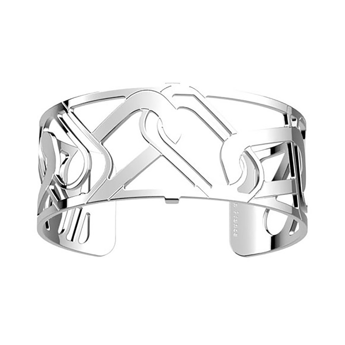 Bracelet Les Georgettes Anneaux argenté 25mm