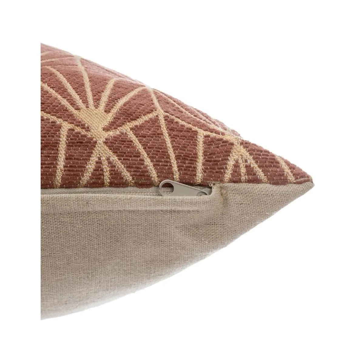 but Housse de Coussin ART DECO Rose 40x40 cm