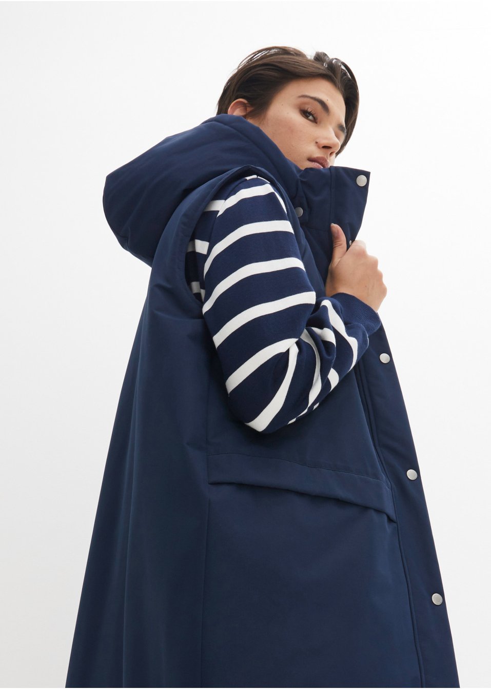 Veste sans manches, doublée