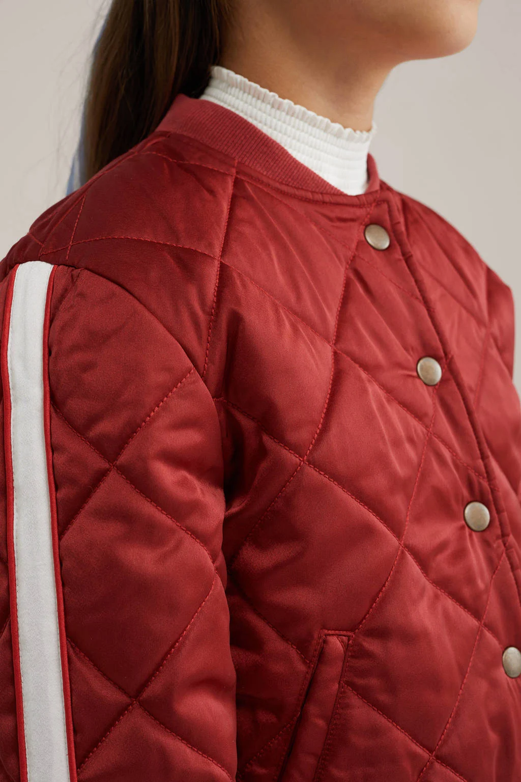 WE Fashion bomberjack rood