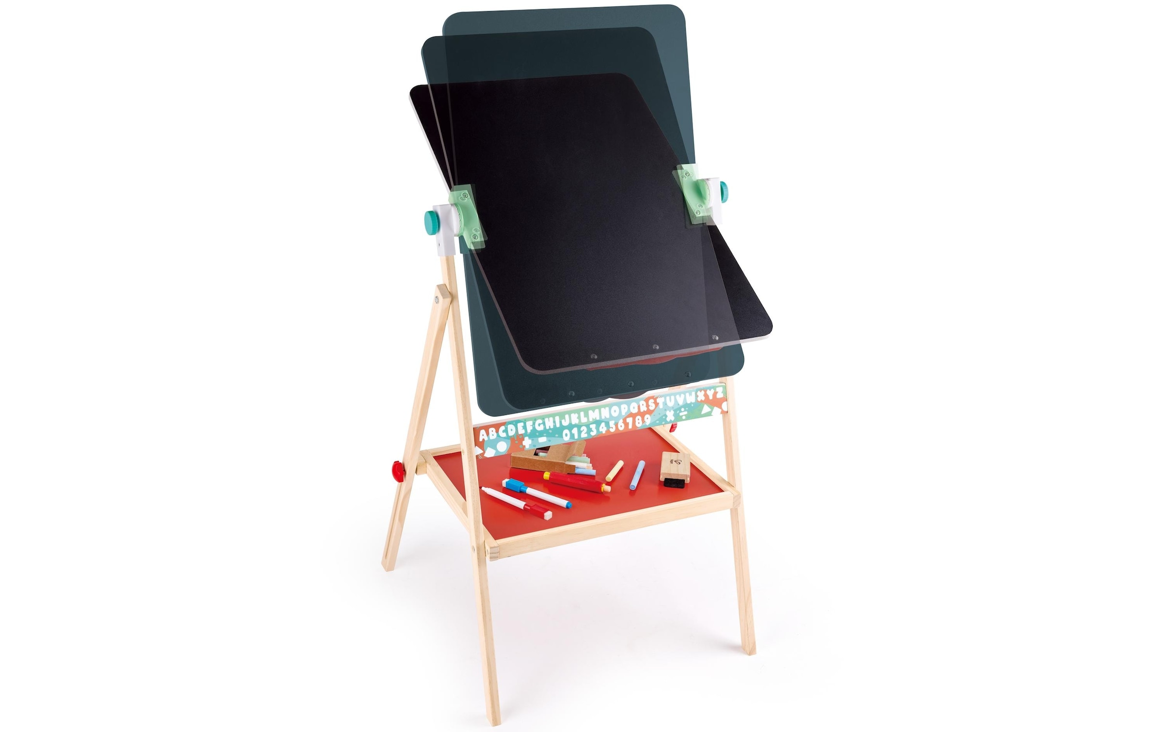 Hape Tafel »Dreh- und klappbare Staffelei«