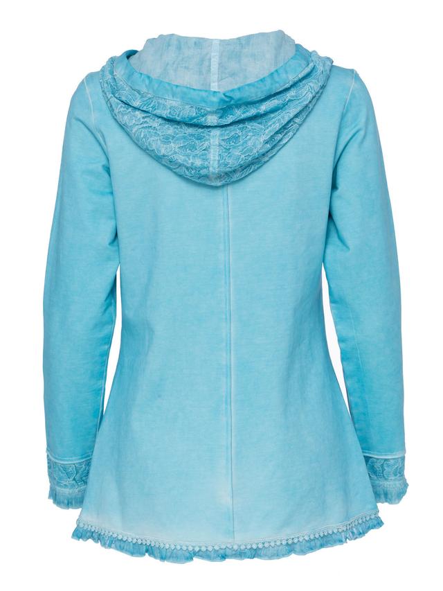 Jerseyjacke mit Applikationen