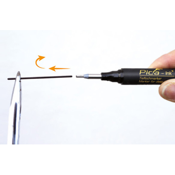 Pica 150/41 Markeerstift voor diepe gaten blauw