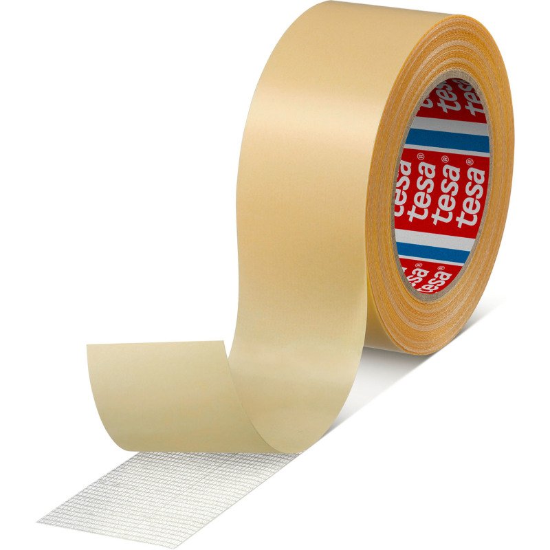 Ruban double face toilé Tesa 4934, 50 mm x 25 m