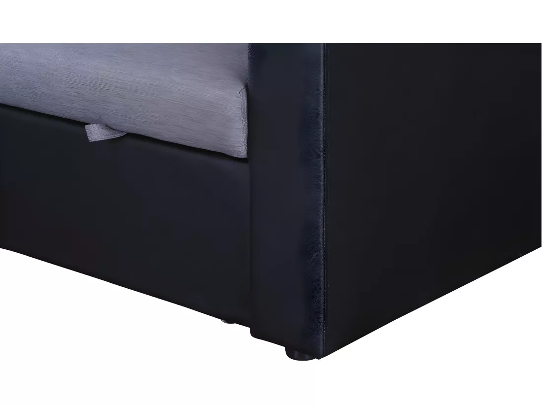 Canapé d'angle convertible/ réversible avec coffre 