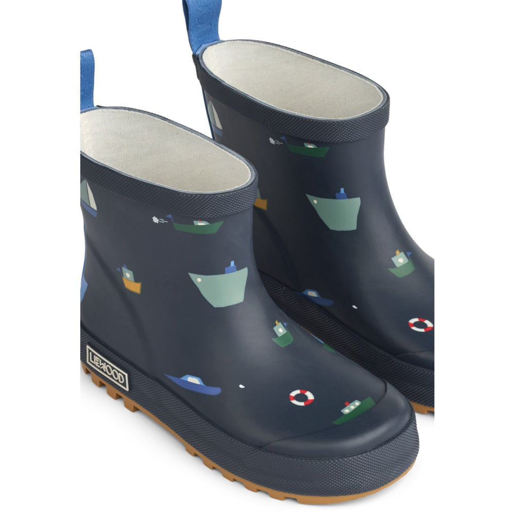 Køb LIEWOOD Sailing / Classic Navy Tekla Printed Gummistøvler