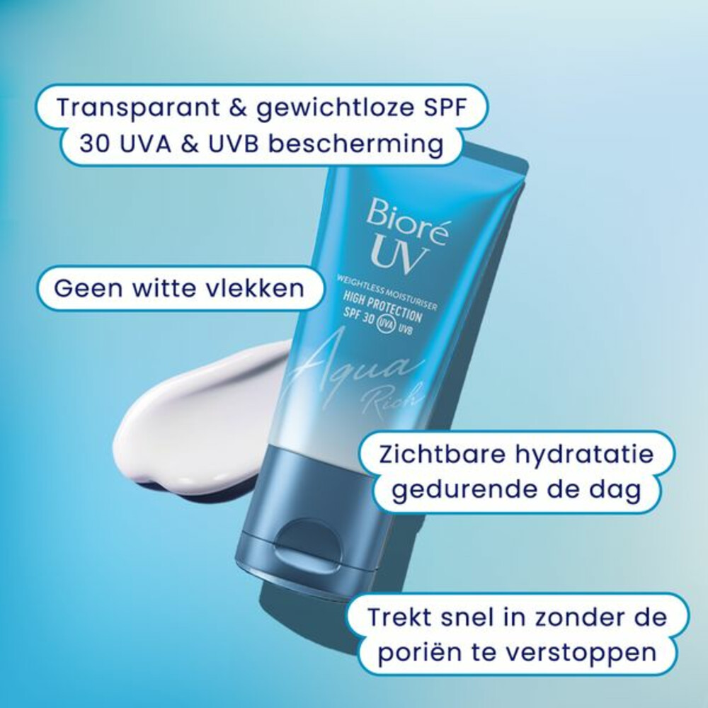 Bioré Weightless Moisturiser UV Aqua Rich SPF3050 ml