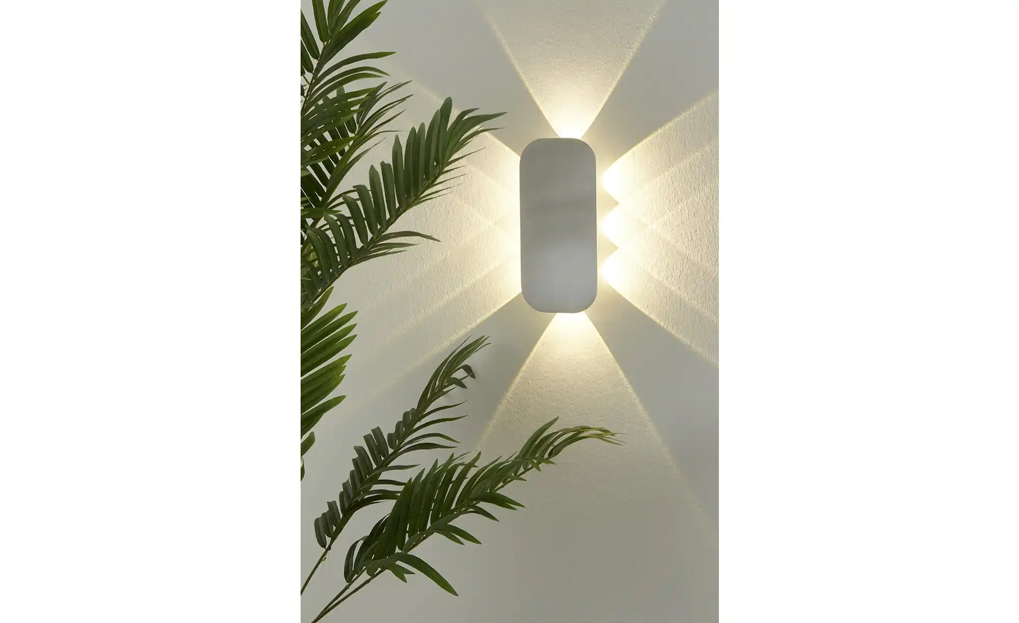 HELL-höllisch gutes Licht LED-Außenwandleuchte, Aluminium