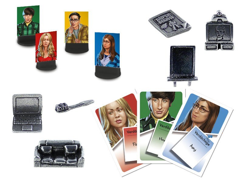 Cluedo The Big Bang Theory Brettspiel Gesellschaftsspiel