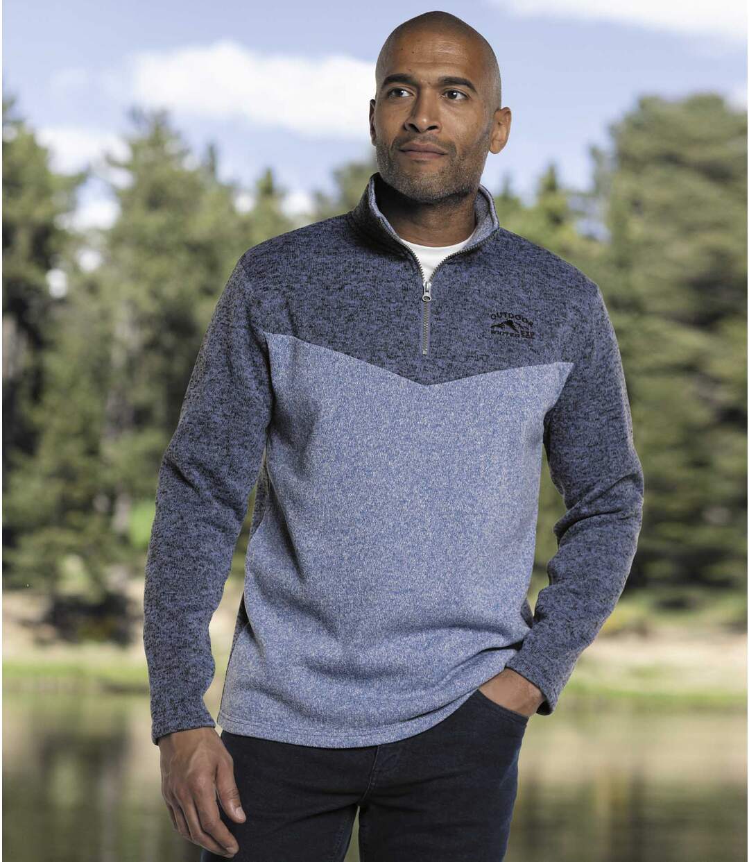 Lot de 2 Sweats Molleton Atlas®