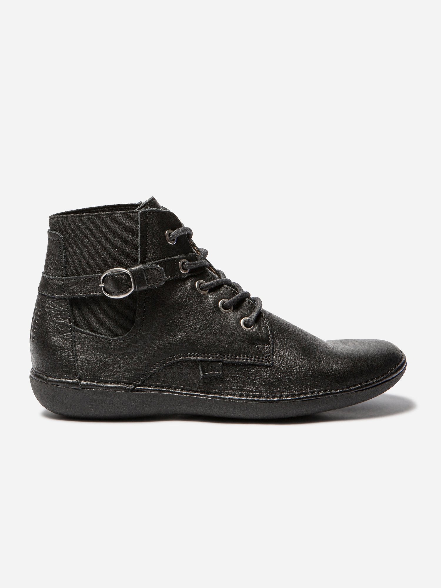 Boots Femme Confort Cuir Noir