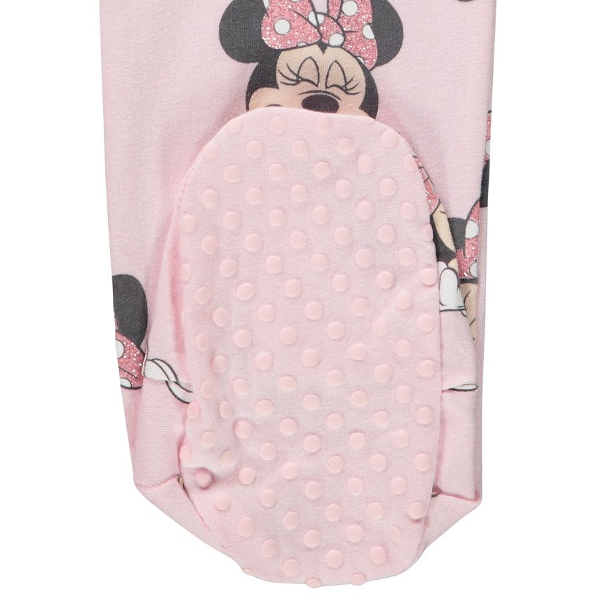 Dors-bien imprimé Minnie Disney pour bébé fille - Rose